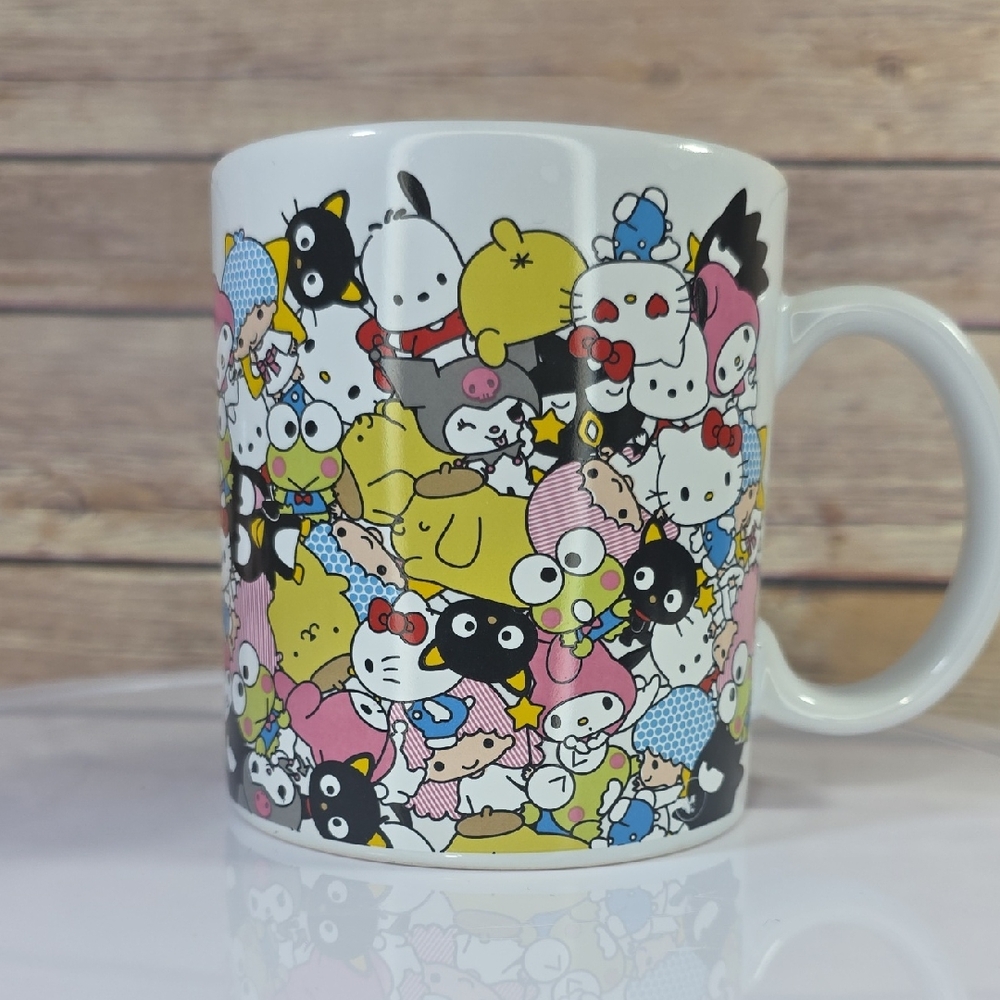 Sanrio Character Collage Mug